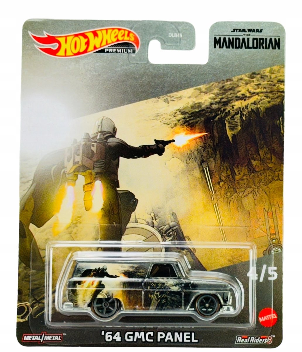 Hot Wheels popcultuur Star Wars Mandalorian '64 GMC-paneel