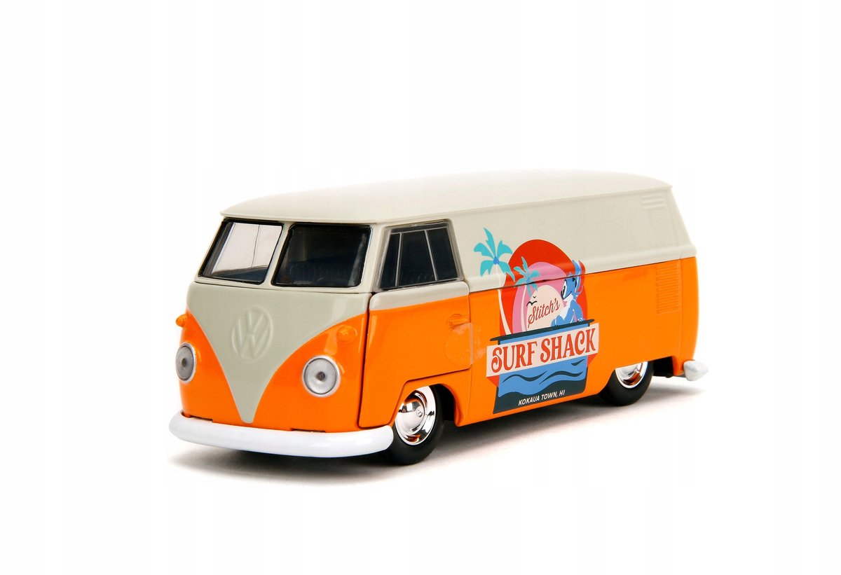 Jada 1961 VW Volkswagen Bus Stitch Metal Model Auto 12cm