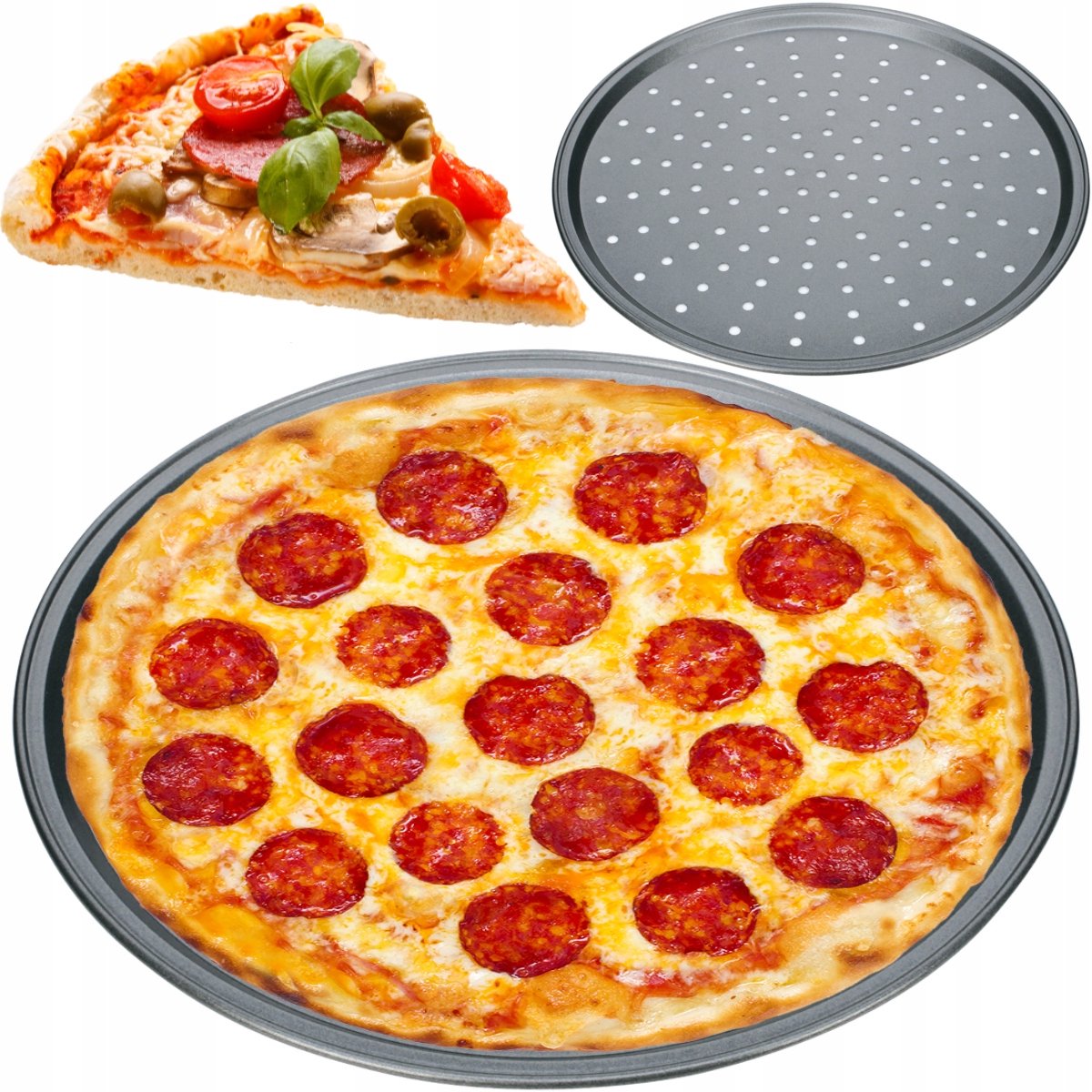 Tescoma Pizzablik 32 cm - Anti-aanbak & Vaatwasmachinestandisig
