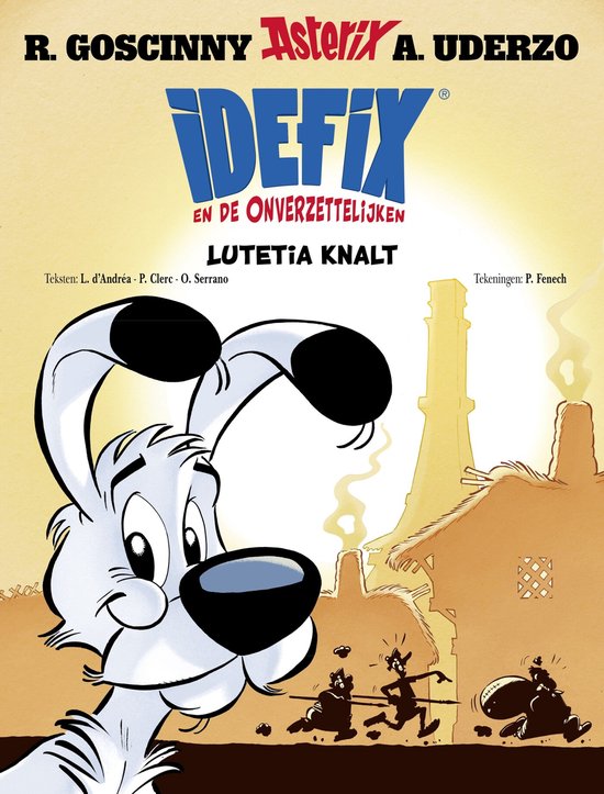 Idefix en de onverzettelijken 7 - lutetia knalt - cover