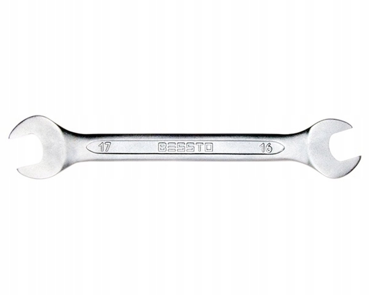 Bessto Platte sleutel 18x19mm - Chroom-Vanadiumstaal