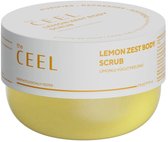 Gommage Corps Ceel Zeste de Citron - Gommage corporel à l'extrait de citron - Hydratant, Nourrissant & Purifiant - Gommage corporel contre les poils incarnés & les jambes de fraise