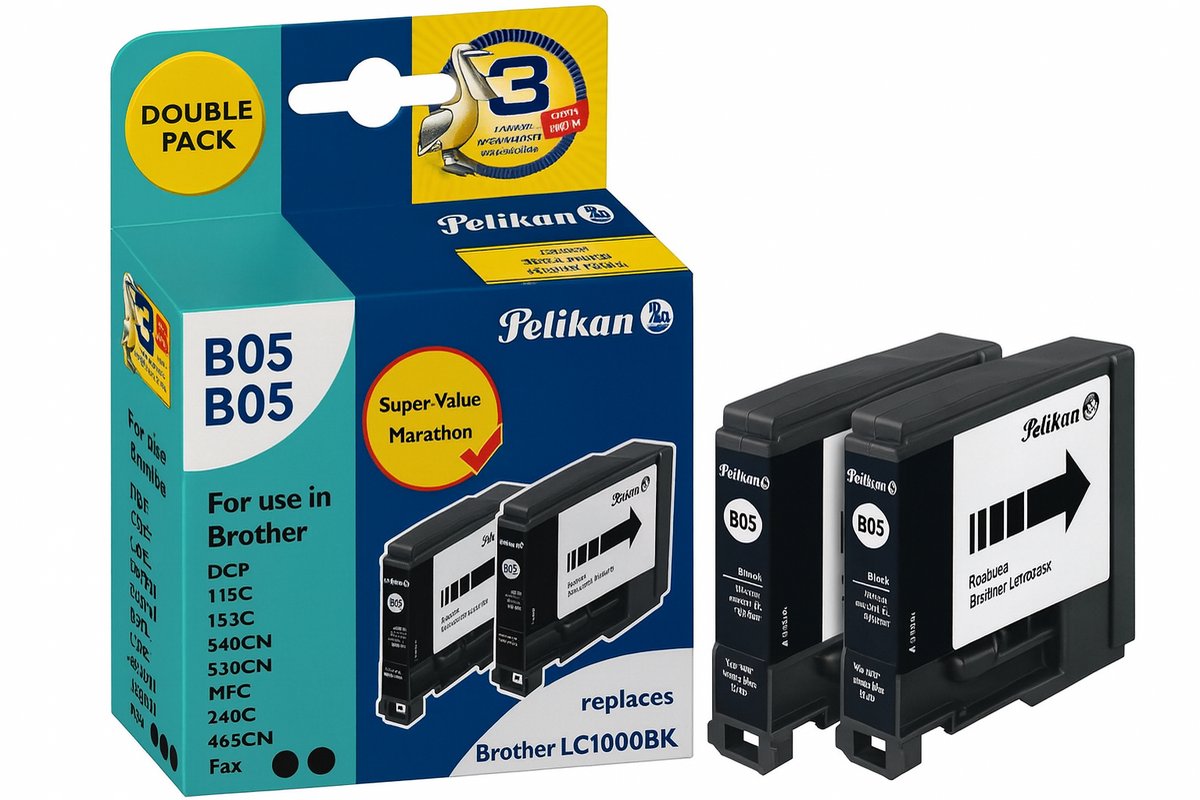 Pelikan B05 LC1000 - Inkcartridge / Zwart