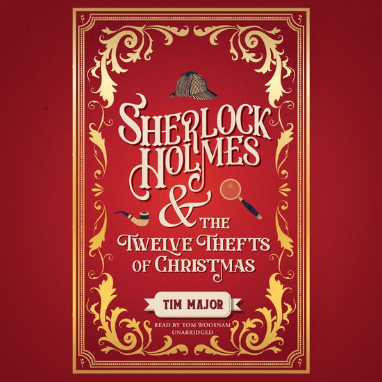 Sherlock Holmes and the Twelve Thefts of Christmas - cover