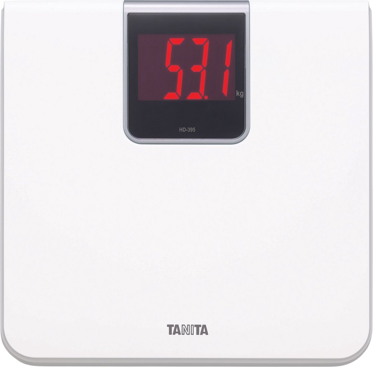TANITA HD-395 - Digitale Personenweegschaal - Stevig - Max 150 KG - LED Display - Japanse Kwaliteit
