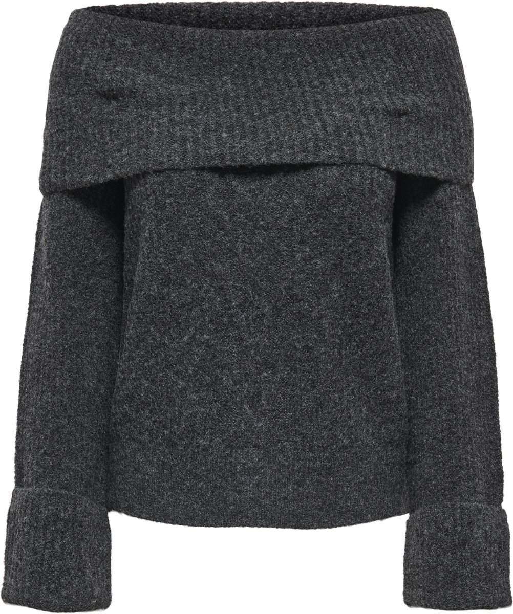 ONLY - ONLLUNA LS OFF SHOULDER PULLOVER KNT - Dames - Gebreide truien