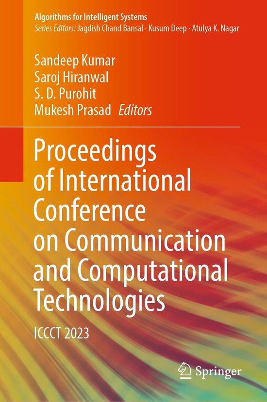 Springer Nature Proceedings excluding Computer Science - Proceedings of International Conference on Communication and Computational Technologies