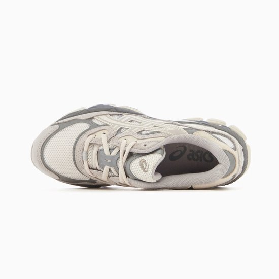 Baskets Asics GEL-NYC crème/gris huître
