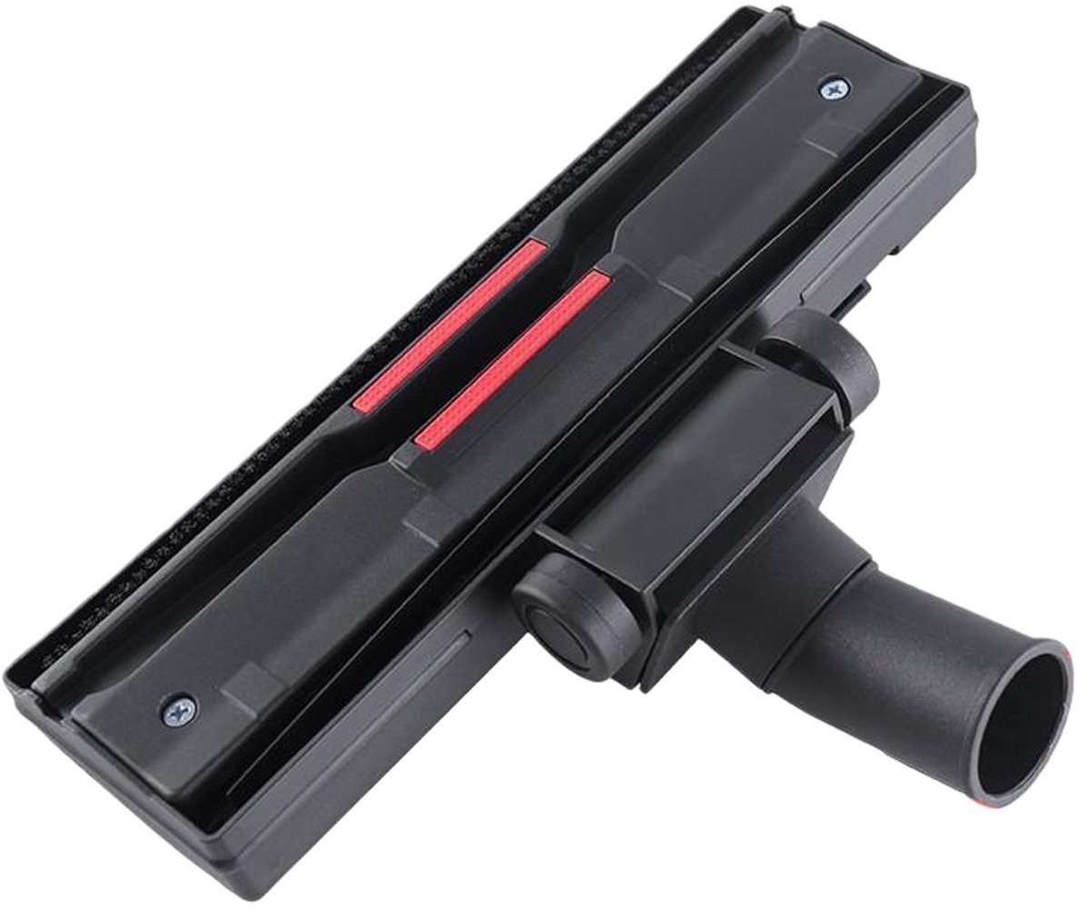 Vloerzuigmond - Meubelzuigmond - Stofzuigermondstuk - Meubelmondstuk - 32 mm Aansluiting - Geschikt voor stofzuiger Philips, AEG, Electrolux, Miele, Rowenta - Universeel Stofzuigermondstuk - Zwarte Kunststof Bodem