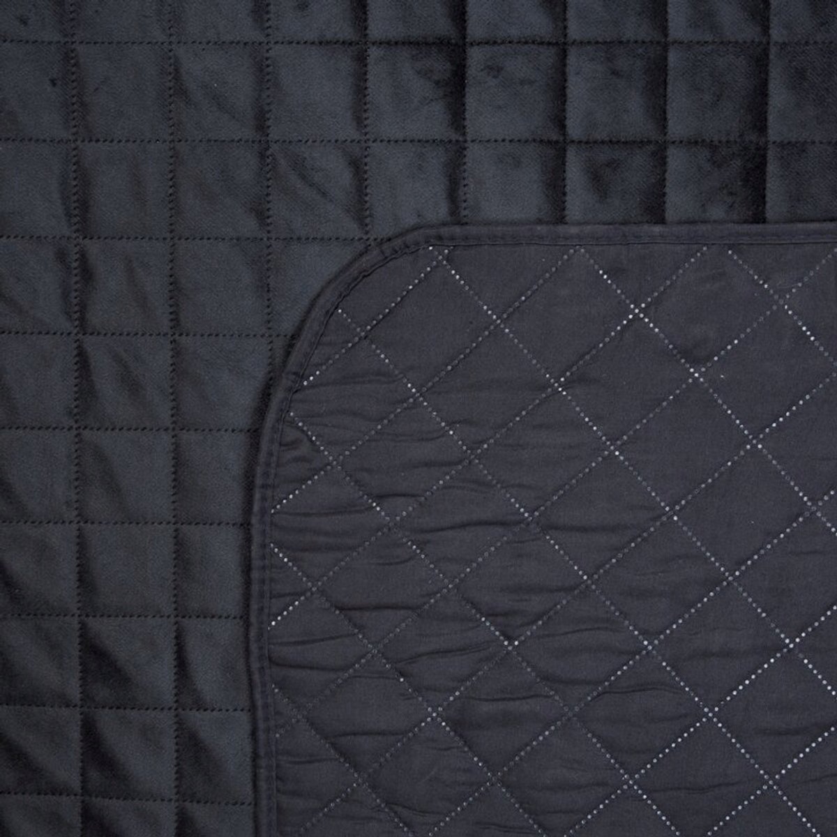 Luxe wattensprei Luiz5 Zwart 220x240 cm