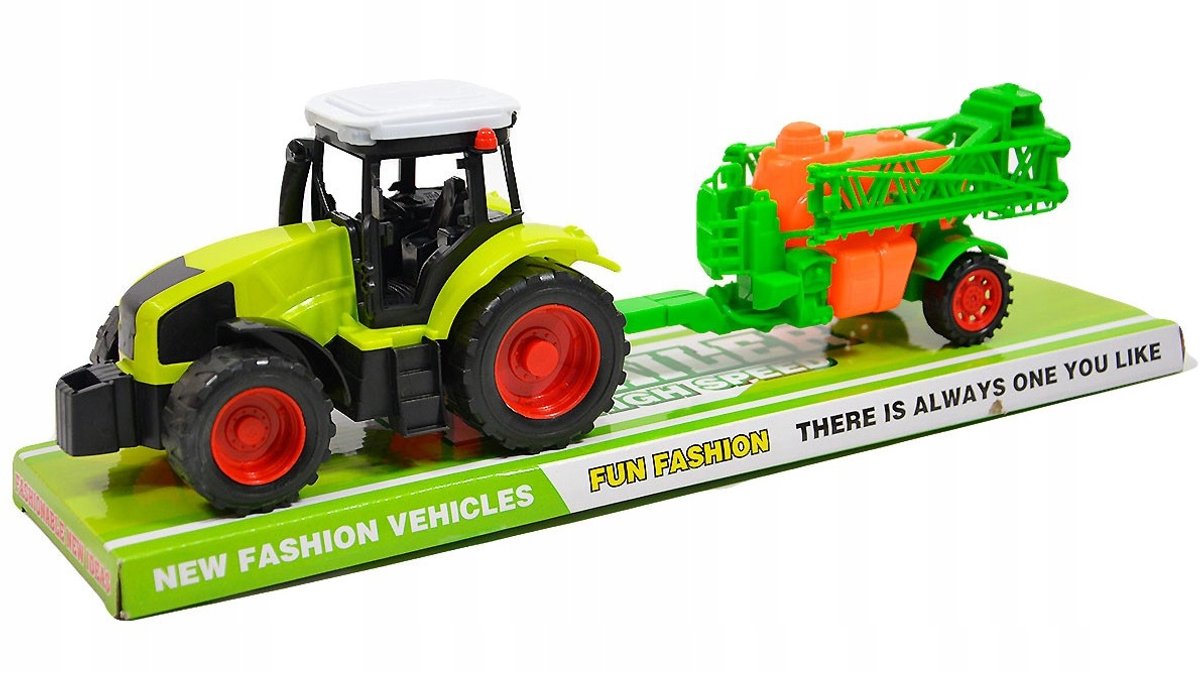 Grote Boerentraktor met Spuitmachine - 38cm