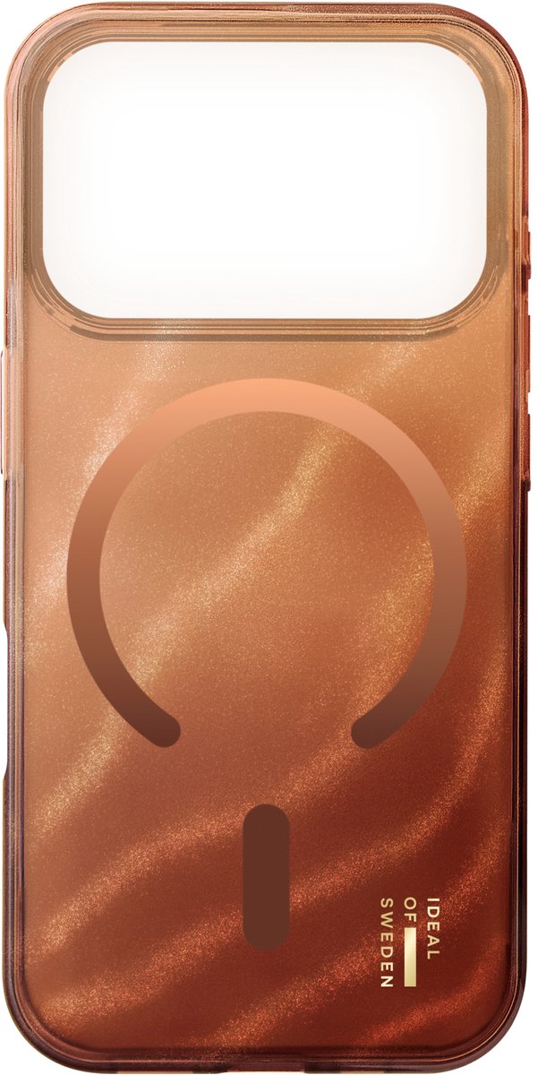 iDeal of Sweden - Clear case Magsafe - iPhone 17 Pro Max - Mocha Mousse - Bruin - mobiele telefoon