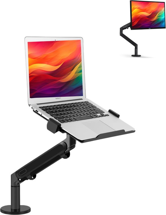 Star PRO Monitor arm voor 2 beeldschermen gasveer