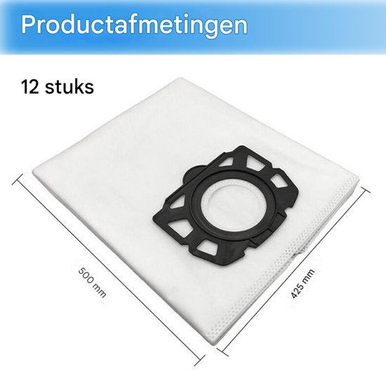McFilter 2 Flachfaltenfilter geeignet für Kärcher WD4, WD5, WD6, MV4 McFilter 2 Flachfaltenfilter geeignet für Kärcher WD4, WD5, WD6, MV4