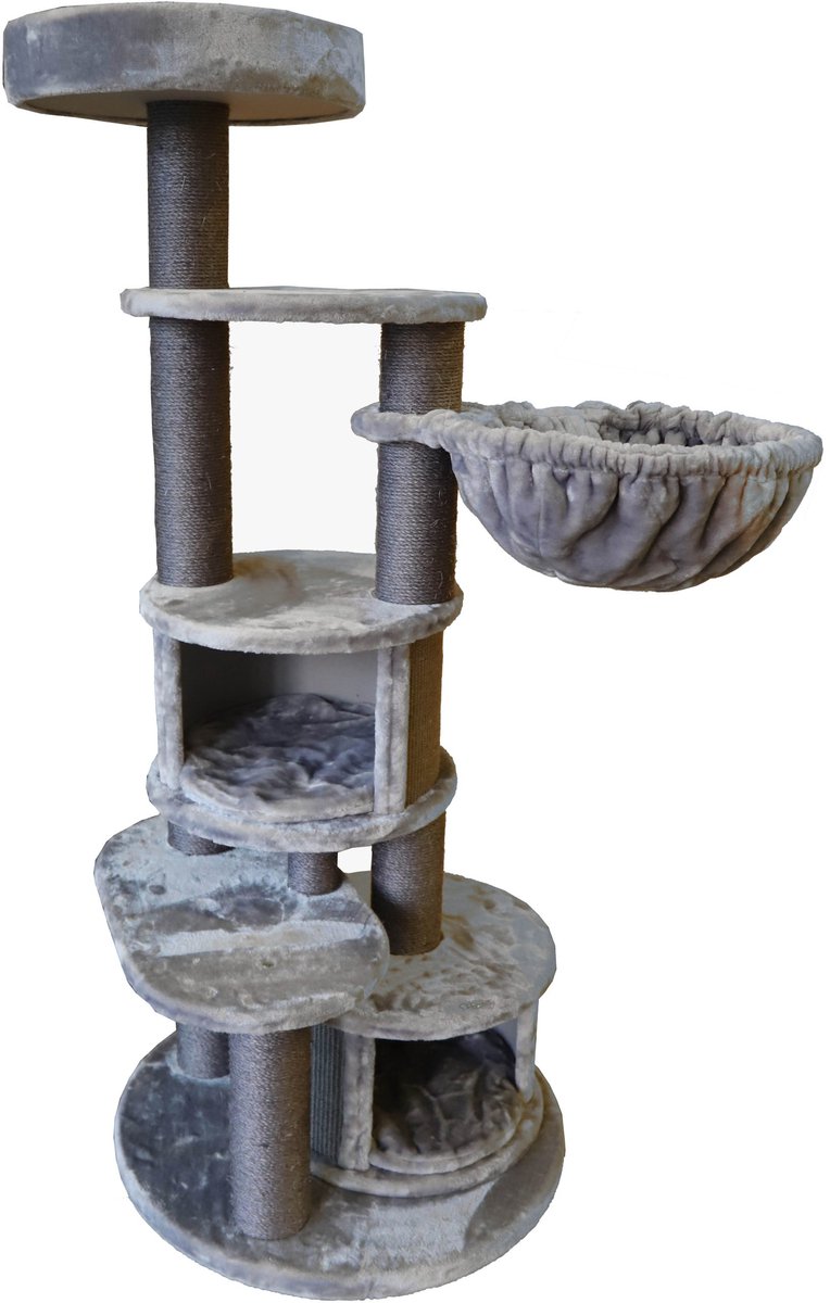 Boon Krabpaal Trivor Grijs/Anth. 165Cm