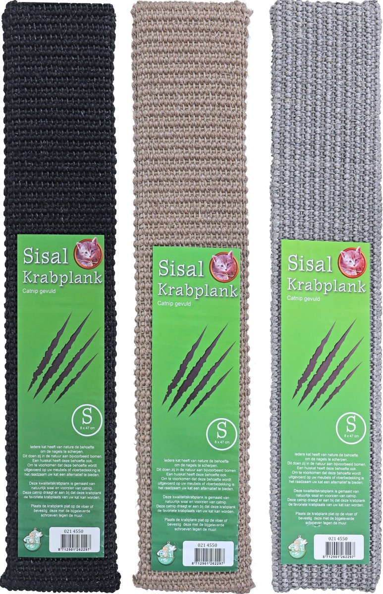 Boon Sisal Krabplank met Catnip - 46 cm