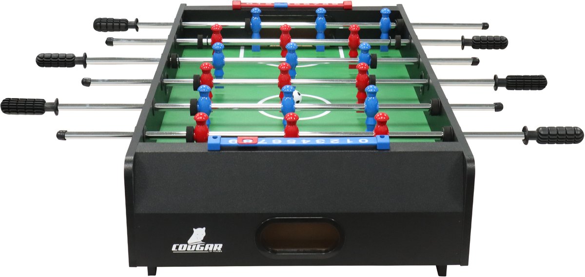 Tafelvoetbaltafel Garlando Maracana zwart. Gratis afleveren. - Van den Broek Biljarts
