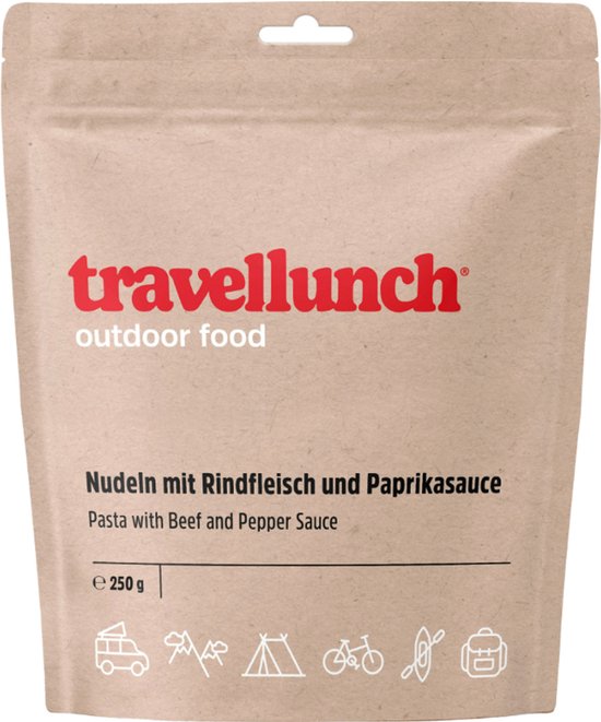 Travellunch pasta met rundvlees en paprika (2 pers.) | bol