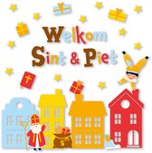 Q2P - Sinterklaas - Raamstickers - Decoratie - Sint Versiering - Stickers - Raamstickers Kinderen - Statisch