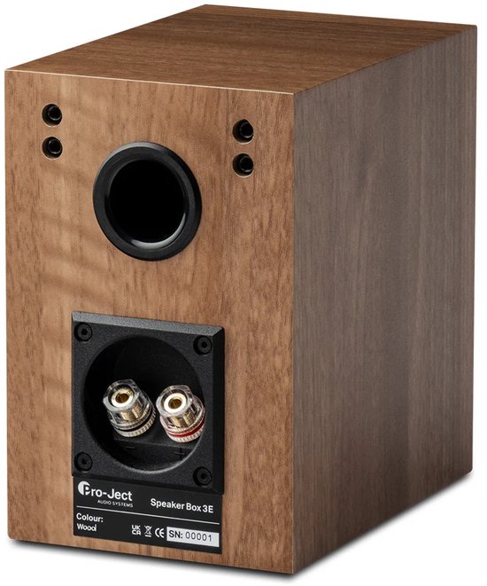 Pro-Ject Speaker Box 3E Boekenplank Speakers – Krachtig Geluid – Compact Ontwerp – Natuurlijke Klank - Hout — afbeelding 3