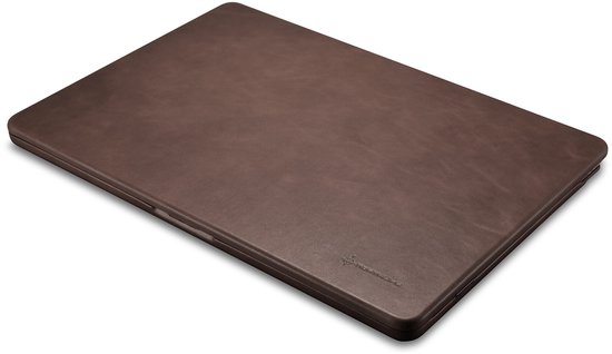 NorthLife Étui en cuir pour MacBook Pro 14 pouces (2021-2024) - Coffee