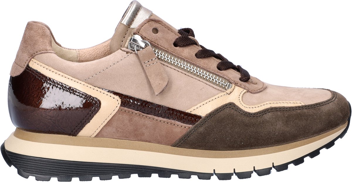 Gabor Comfort Optifit dames sneaker - Taupe