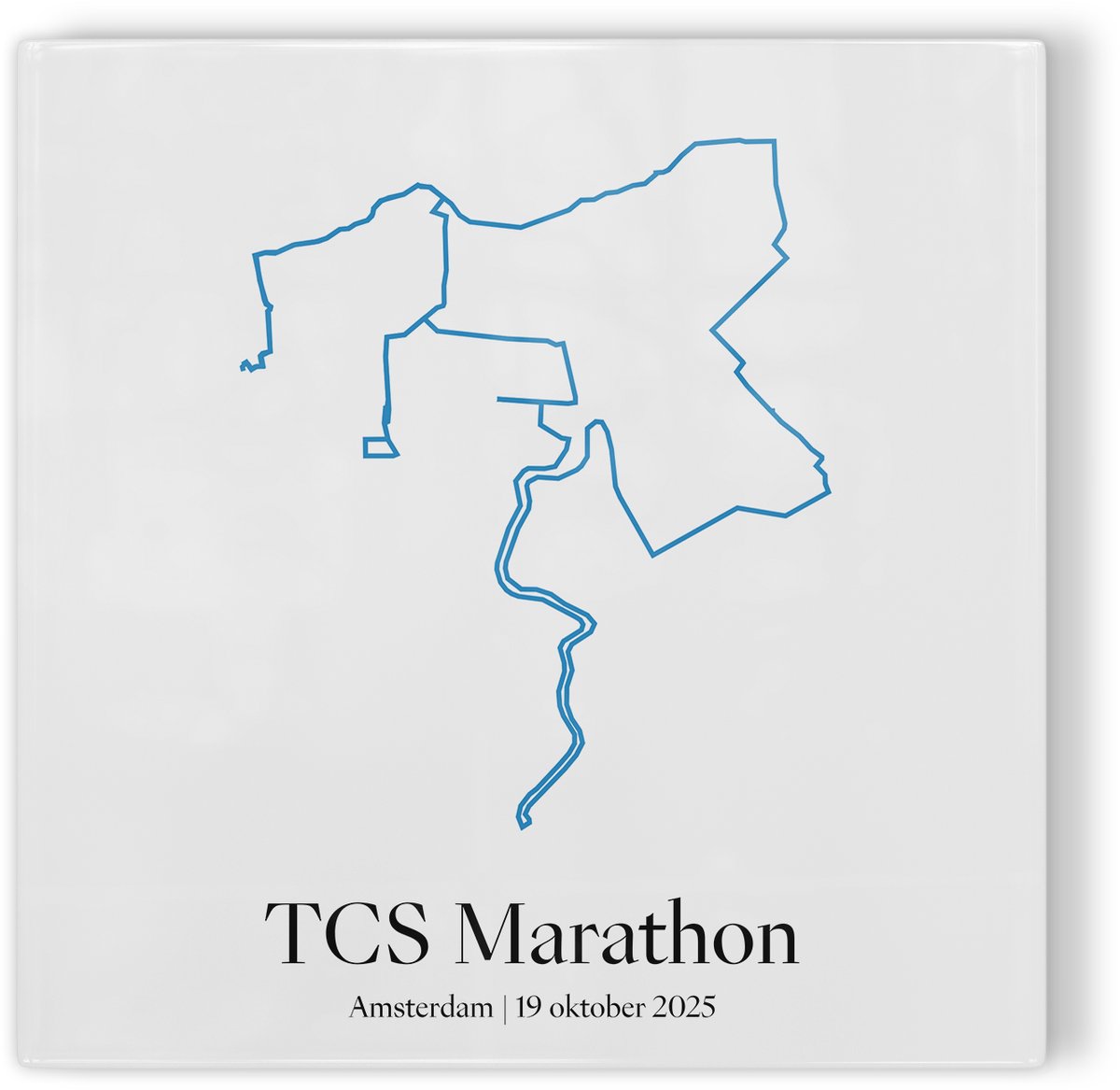 Tegeltje TCS Marathon Amsterdam 2025