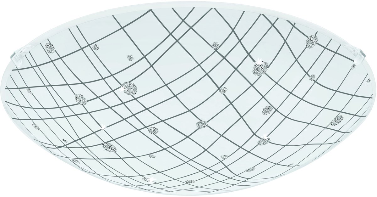 EGLO Vereda Plafondlamp - LED - 31.5 cm - Wit