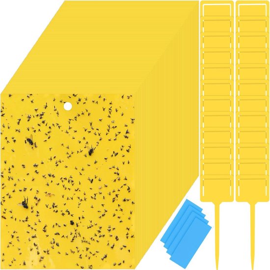 50x Plakstrips tegen vliegjes