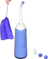 Milifox Reise Bidet,400ml Auslaufsichere Mobiles Tragbares Bidet,Podusche Persönliche Reinigung für Frauen Männer,Peri Bottle für Perineal Care, Postpartum Reinigung(Lila