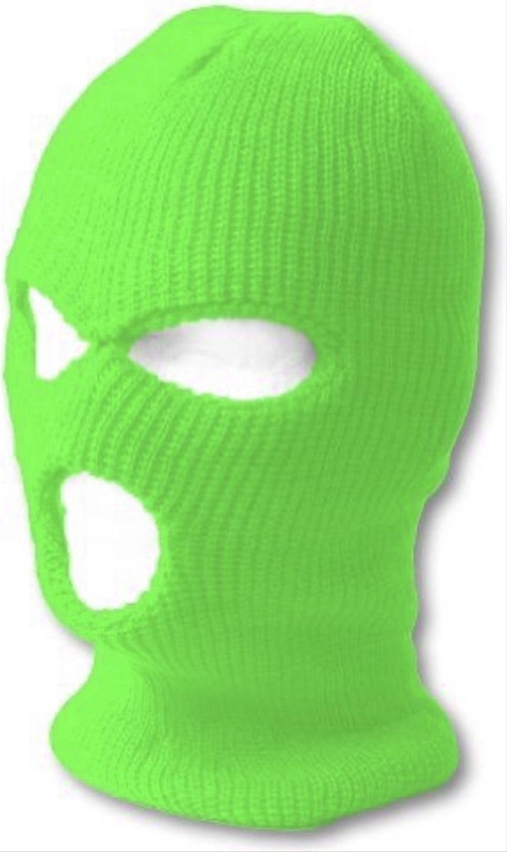 Scoby Bivakmuts Gezichtsmuts Motor Balaclava Face Mask One Groen