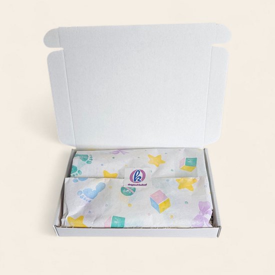 Baby on the Way - Een Lief Brievenbuscadeautje voor aanstaande ouders - met happy horse richie beige — afbeelding 2
