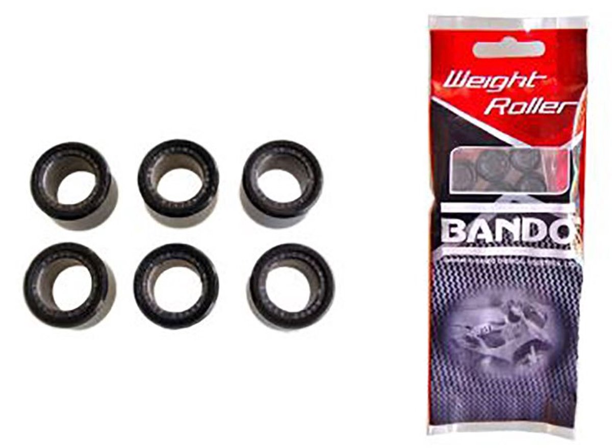 Bando 22270237 Ø20x15 12.5gr Variatorrollen Zilver