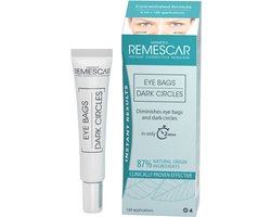 Remescar Wallen en Donkere Kringen - Oogcreme met anti aging effect voor vrouwen, verwijdert wallen en donkere kringen in slechts 2 minuten, 8 ml voor maar liefst 180 applicaties