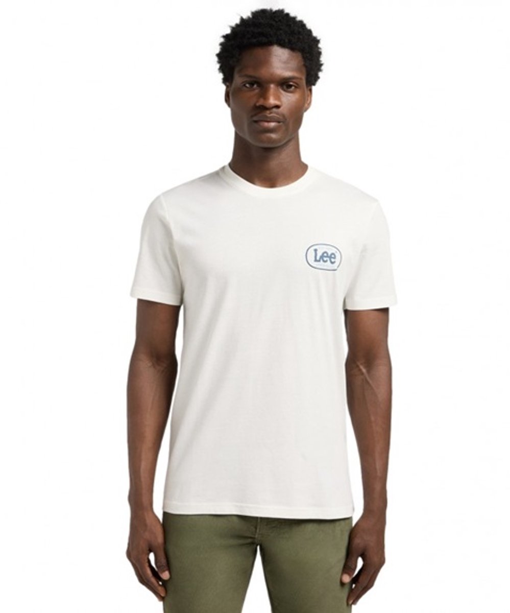 Lee Regular T-shirt Ecru L Creme