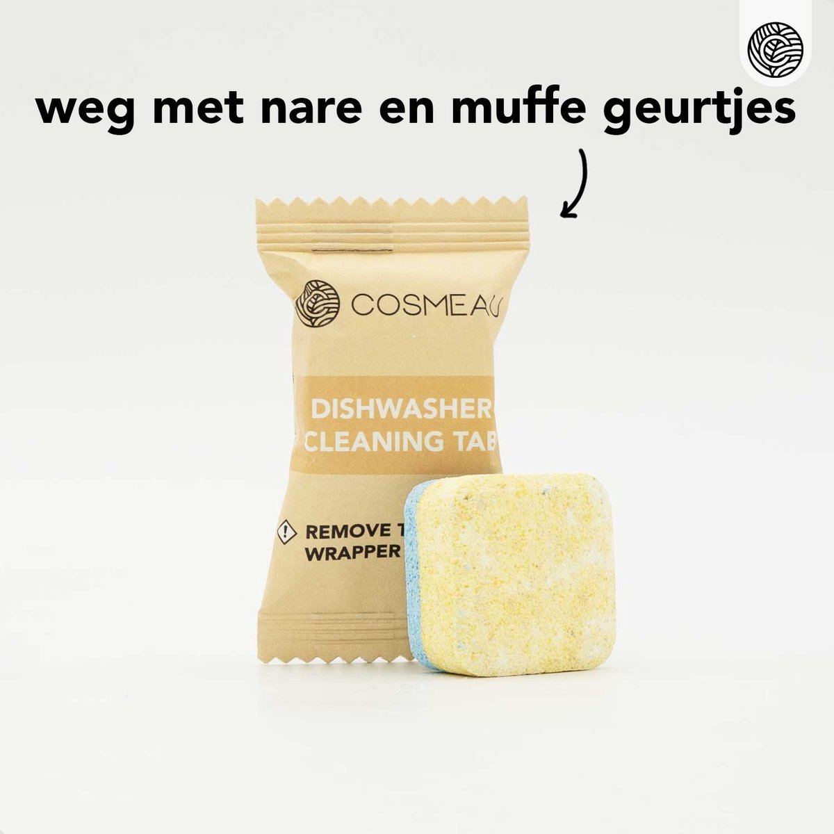 Cosmeau Vaatwasser Diepreinigingstabletten - 12 stuks - Jaarvoorraad — afbeelding 2