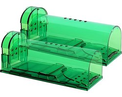 Knaak Diervriendelijke Muizenval - 2 stuks - Muizenverjager - Binnen en Buiten