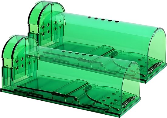 Knaak Diervriendelijke Muizenval - 2 stuks - Muizenverjager - Binnen en Buiten