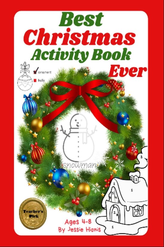 Best Christmas Activity Book Ever (4-8 years) - cover