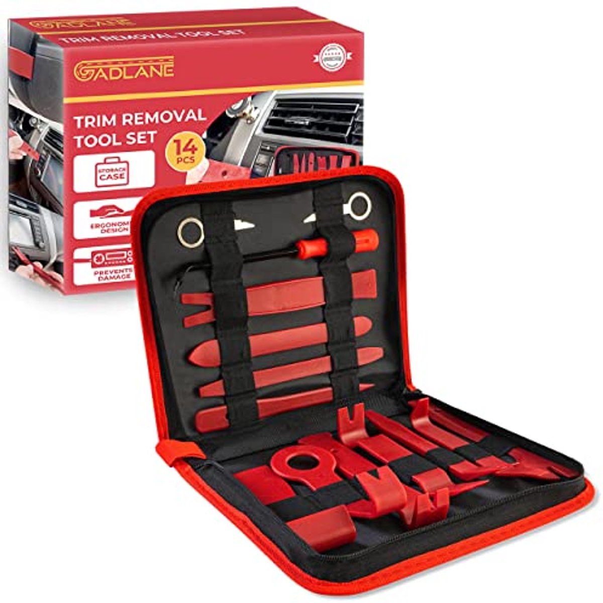 Toolset voor Verwijdering van Interieuronderdelen - 14 Stuks voor Auto, Interieurpanelen en Dashboard