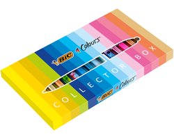 BIC 4 Kleuren Collection Balpen - Set voor School en Kantoor - Pennen - Pen - 15 Stuks