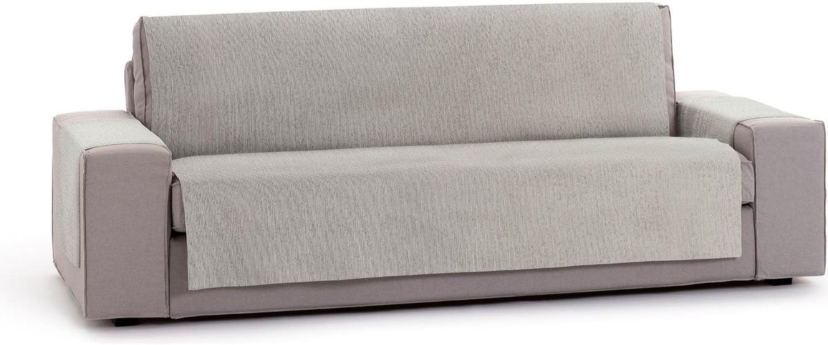 Lichtgrijze Bankhoes voor 2-zits Sofa - Eenvoudig Aan te Brengen en Flexibele Pasvorm