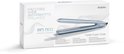 Verpakking van de BaByliss Hydro Fusion Styler met een afbeelding van de lichtblauwe stijltang en 'Anti-Frizz' logo.