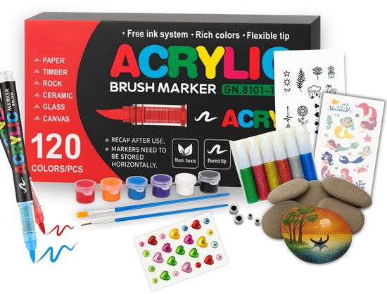 Feutre Coloriage Adulte Set 72 Couleurs Feutres Acryliques Double Pointe - Marqueurs Peinture Pour Pierre, Bois, Toile, Verre Feutres Posca Feutre Coloriage Adulte Set 72 Couleurs Feutres Acryliques Double Pointe - Marqueurs Peinture Pour Pierre, Bois, Toile, Verre Feutres Posca