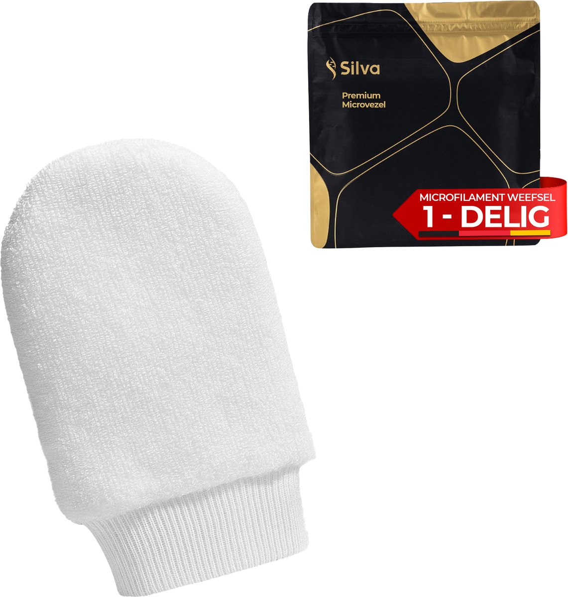 Silva - Microvezel Make Up Remover Pads - Gezichtsreiniger - 1 stuks