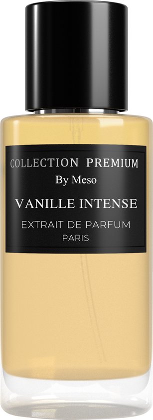 Parfum voor dames en heren - Vanille Intense - Collection Premium Paris - By Meso - Extrait de Parfum - 50 ML - Uni - Long lasting Parfum