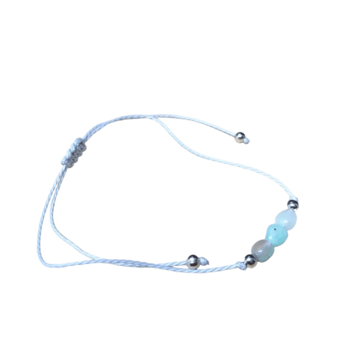 Aramat Jewels | Armbanden | Verstelbare Geboortesteen Armband | Mei - Aventurijn | |2mm | Metaal | Kinderen, Volwassenen | Verkleurd niet