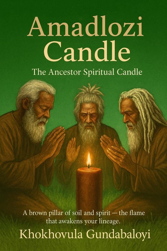 Amadlozi Candle: The Ancestor Spiritual Candle - cover