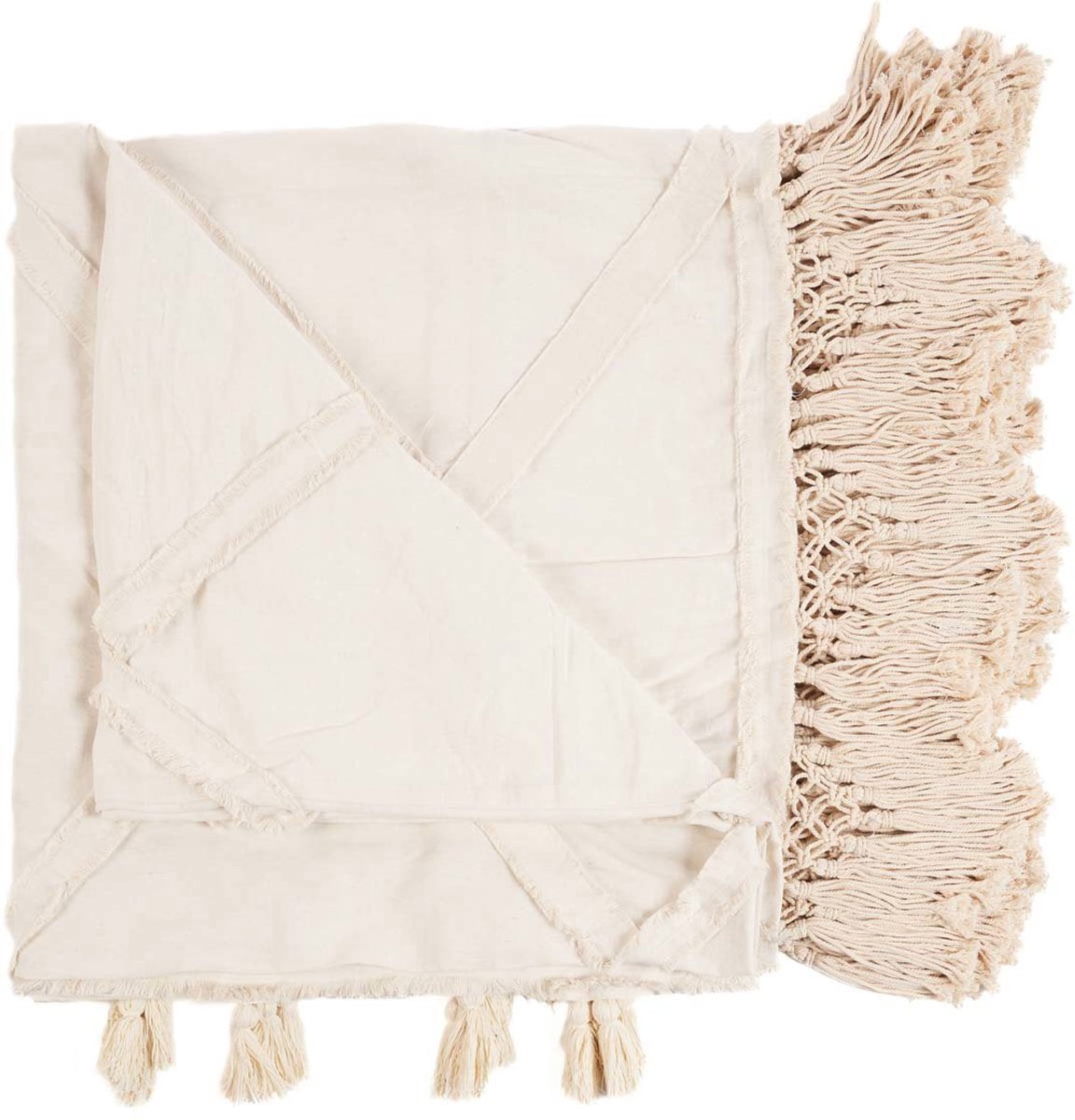 The Berber Bed Throw - Natural