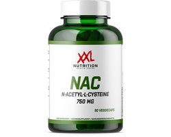 XXL Nutrition XXL Nutrition NAC 750 mg - N-Acetyl L-Cysteine - 90 Veggiecaps